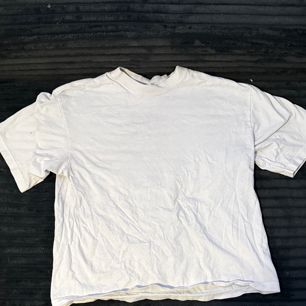 Essential White Short Sleeve Men's Tee